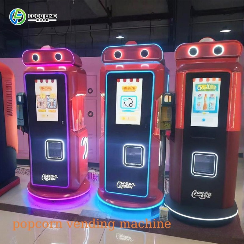 Popcorn Vending Machine - เครื่องขายข้าวโพดคั่วอัตโนมัติยอดนิยมแบบกำหนดเองได้