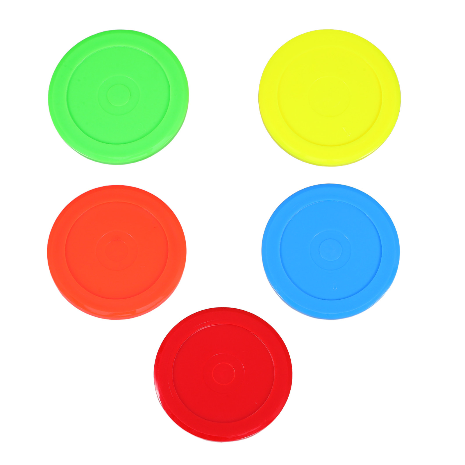 Air Hockey Table - ลูกฮอกกี้อากาศ 5 ชิ้น สำหรับเกมเล่นสองคน ลูกฮอกกี้ขนาดเล็กสำรอง อุปกรณ์เสริมสำหรับโต๊ะฮอกกี้น้ำแข็งแบบตั้งโต๊ะ