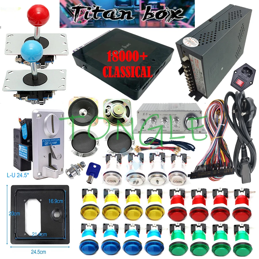 Coin Acceptor Selector - ผู้เล่น 2 คน Titan Box 18000