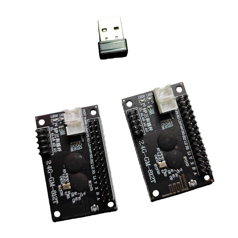 A99E-2.4G ไร้สาย 2 ผู้เล่น สำห - Joystick Arcade Parts บทวิจารณ์และราคา