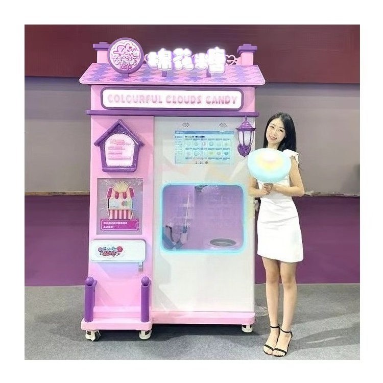 เครื่องขายขนมสายไหมอัตโนมัติเต - Candy Vending Machine บทวิจารณ์และราคา
