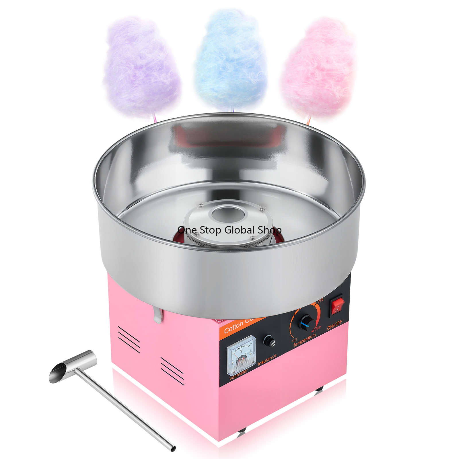เครื่องทำสายไหมไฟฟ้า 1000 วัตต - Candy Floss Machine บทวิจารณ์และราคา