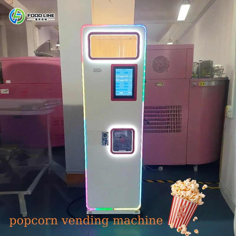 เครื่องขายข้าวโพดคั่วอัตโนมัติ - Popcorn Vending Machine บทวิจารณ์และราคา