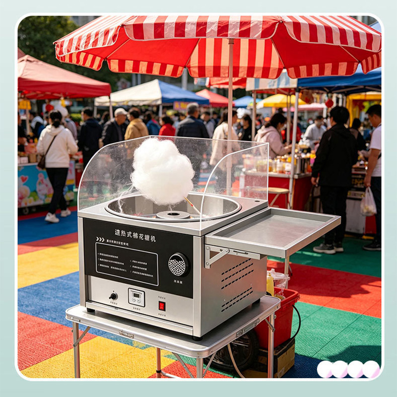 เครื่องทำสายไหมสแตนเลสแบบตั้งโ - Candy Floss Machine บทวิจารณ์และราคา