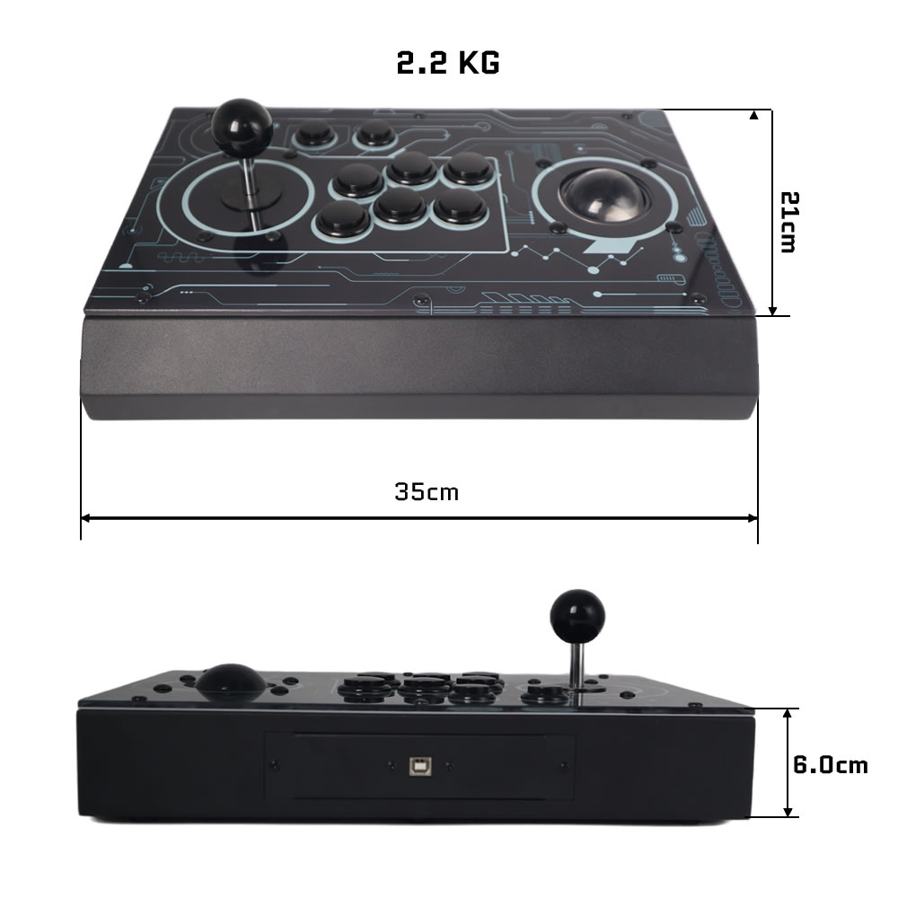 FightBox R10/R10 PRO จอยสติ๊กต - Trackball Controller Arcade บทวิจารณ์และราคา
