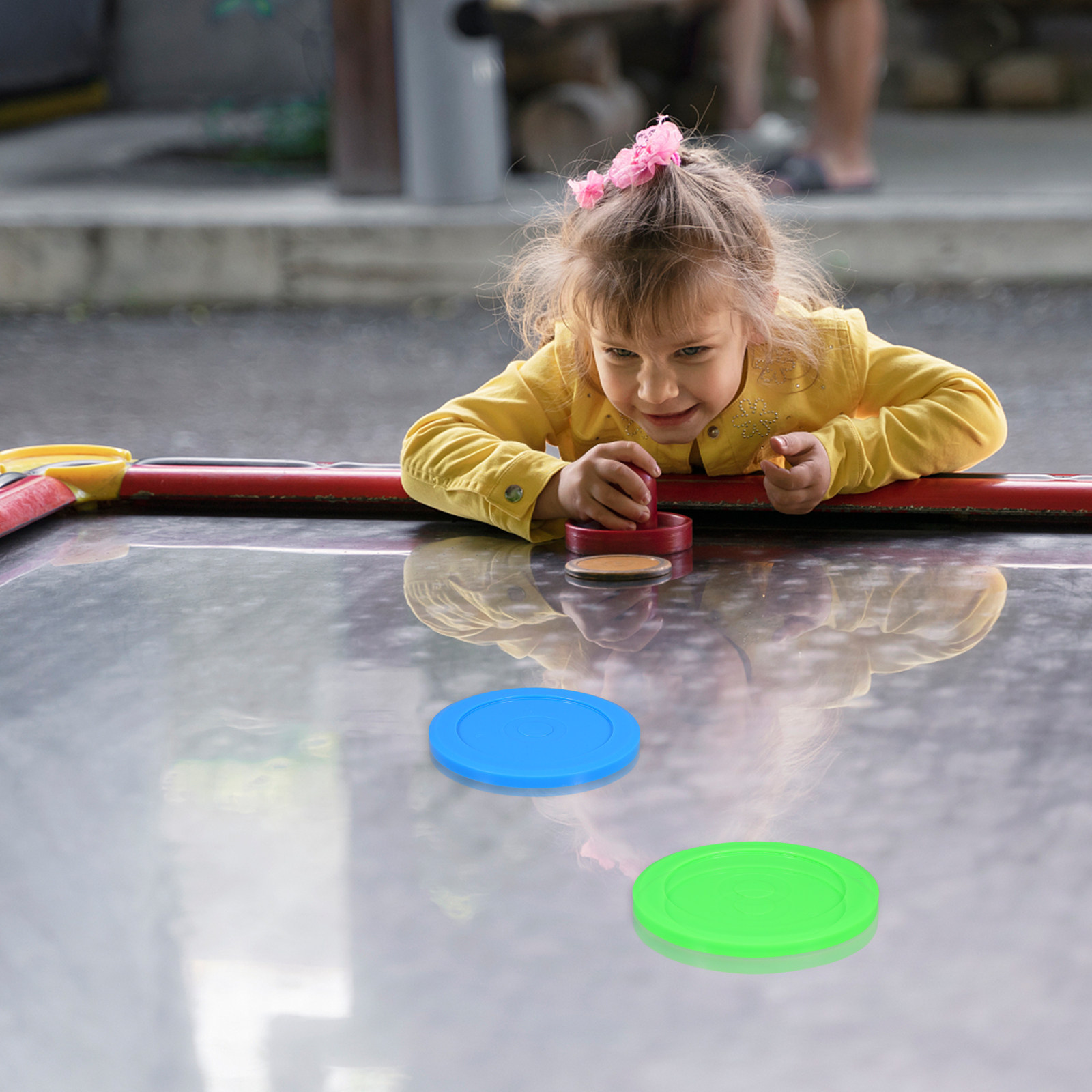 ลูกฮอกกี้อากาศ 5 ชิ้น สำหรับเก - Air Hockey Table บทวิจารณ์และราคา