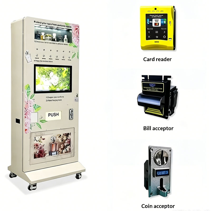 ตู้จำหน่ายน้ำหอมแบบสเปรย์ ระบบ - Popcorn Vending Machine บทวิจารณ์และราคา
