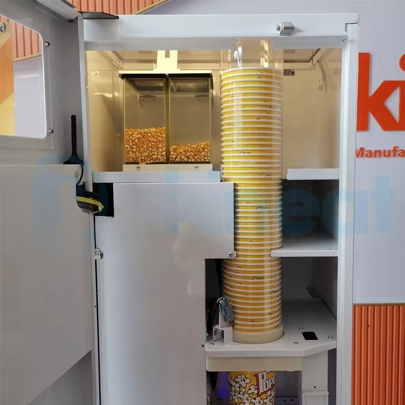 เครื่องทำป๊อปคอร์นลมร้อนแบบพาณ - Popcorn Vending Machine บทวิจารณ์และราคา