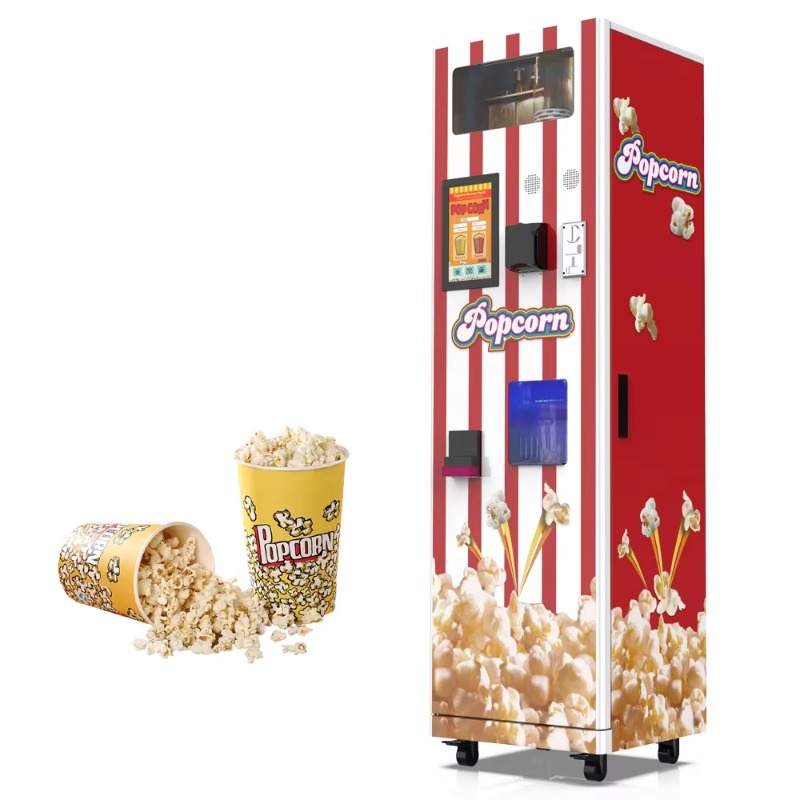 ตู้จำหน่ายขนมขบเคี้ยวในโรงภาพย - Popcorn Vending Machine บทวิจารณ์และราคา