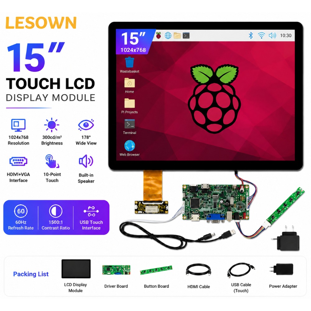 LESOWN จอ LCD ขนาด 15 นิ้ว ควา - Arcade X บทวิจารณ์และราคา