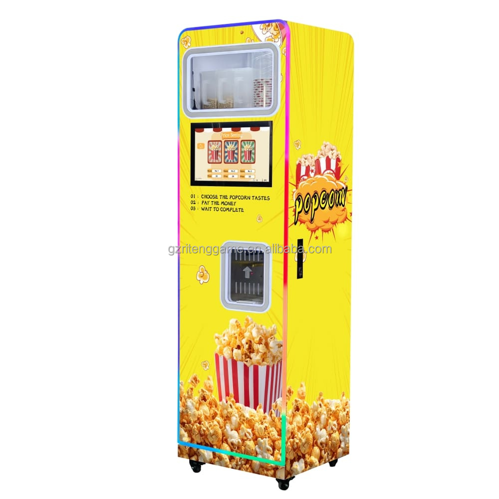 เครื่องทำป๊อปคอร์นเชิงพาณิชย์แ - Popcorn Vending Machine บทวิจารณ์และราคา