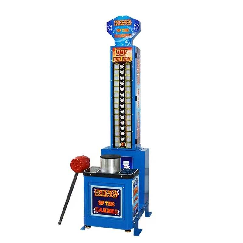 เครื่องเกมตีค้อนในร่มสีน้ำเงิน - Boxing Machine Arcade บทวิจารณ์และราคา