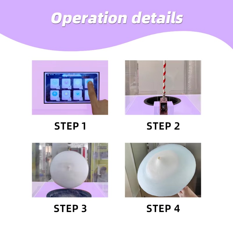 เครื่องทำสายไหมอัตโนมัติขนาดเล - Candy Floss Machine บทวิจารณ์และราคา